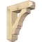 Ekena Millwork Balboa Craftsman Rough Sawn Bracket w/ Offset Brace, Douglas Fir, 8"W x 28"D x 32"H BKT0806X28X32BOA04RDF - alternate 1